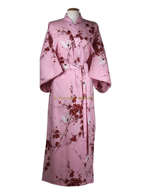 kimono cotton 55 cherry blossoms 547 pink tasco