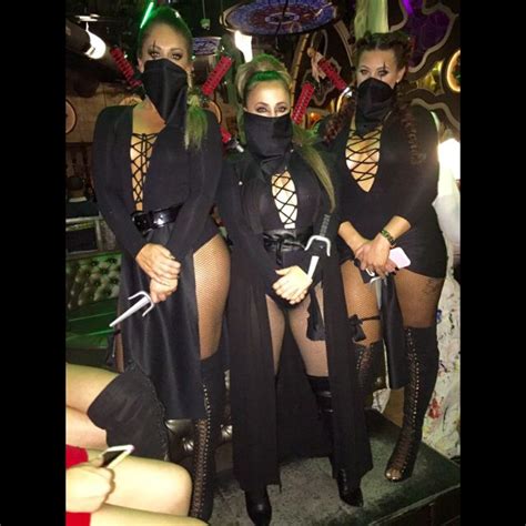 women ninja halloween costumes cute diy adult women group of 3 matching costumes halloween