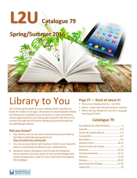 lucataloguecomplete  shortgrass library system issuu