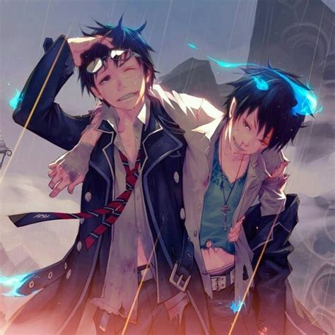 ao no exorcist blue exorcist rin and yukio okumura