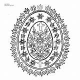 Coloring Easter Pages Egg Adult Cross Color Printable Spring Detailed Own Unique Holiday Decorative Familyholiday Colouring Pattern Designs Mandala Complex sketch template