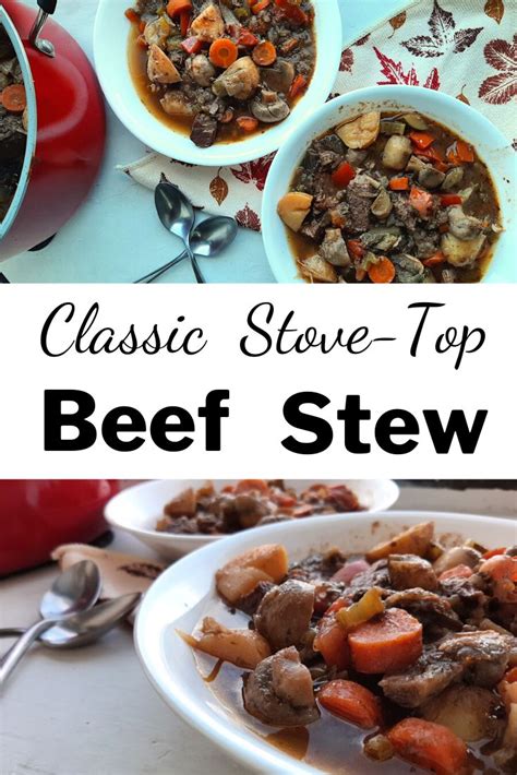Easy Stove Top Beef Stew Recipe Beef Stew Stove Top