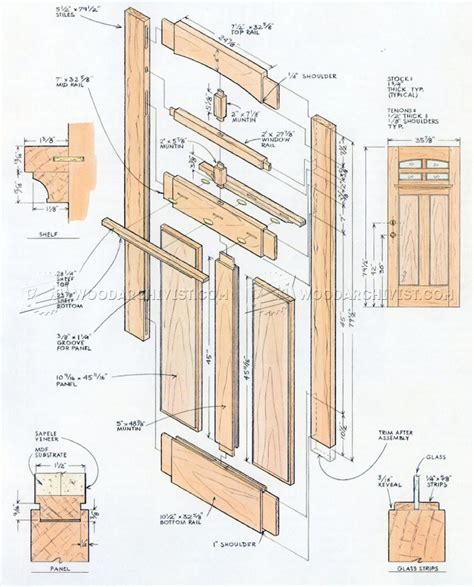 914 front door plans door construction door plan woodworking