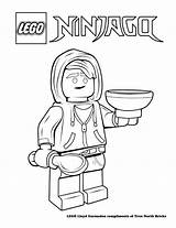Ninjago Lloyd Colouring Garmadon Tejer Colorier sketch template