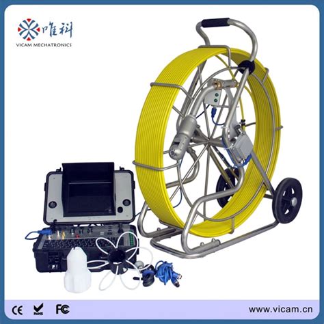 degree underwater sewer snake inspection camera wheels ft air duct pipeline inspection