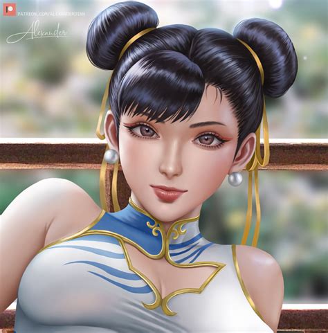 Alexander Dinh Chun Li Capcom Street Fighter 1girl Black Hair