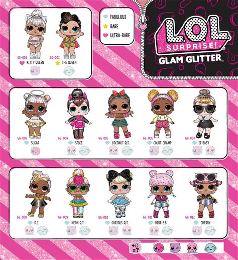 click   full size lol surprise glitter glam series collector
