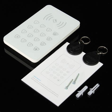 external remote control password keypad touchable rfid keypad  gb ge smart home alarm