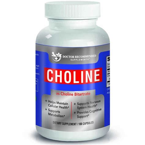high quality choline  mg  veggie capsules  doctor