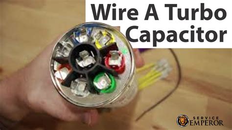 wire  turbo  run capacitor heat pump repair youtube