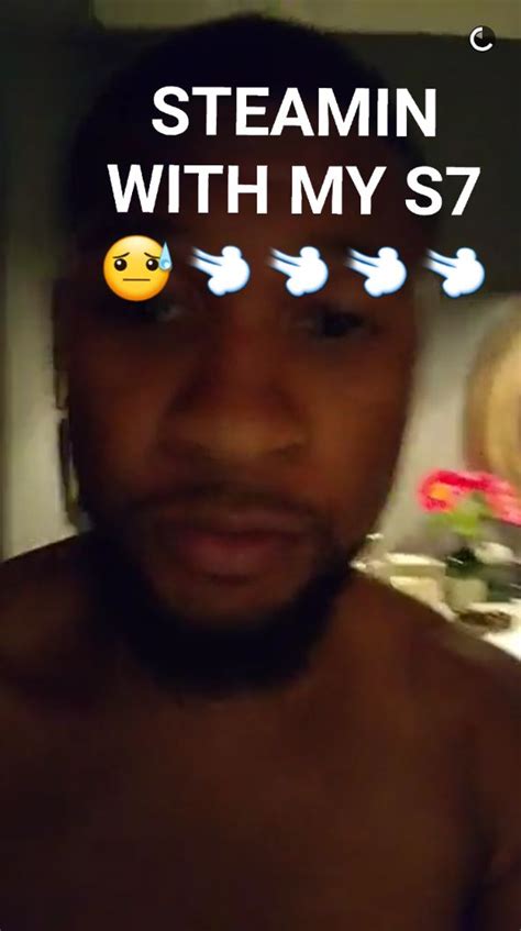 Usher Concludes Steamy Snapchat Story With Nude Selfie