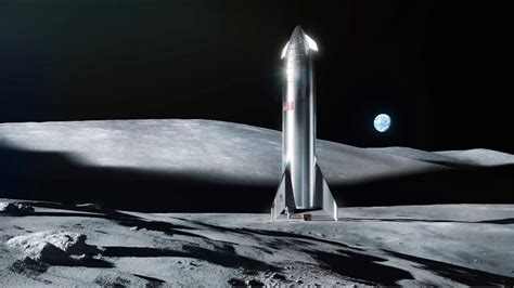 hd quality official renders  spacex starship  mars base alpha    moon human mars
