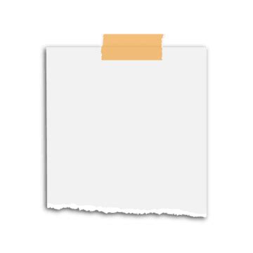 paper note vector png