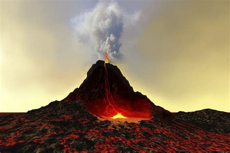heres  composite volcano eruptions   destructive active