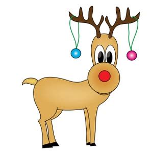 cartoon reindeer acclaim clipart