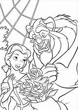 Disney Beast Bestia Kolorowanki Piękna Malowanki Wybierz Tablicę sketch template