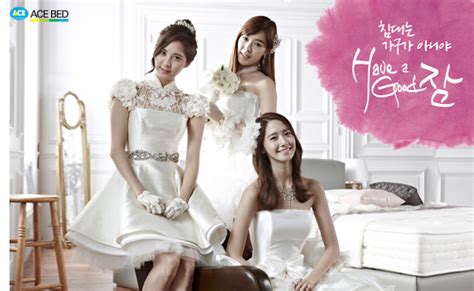 Girls Generation Dresses In Wedding Dress For Ace Bed