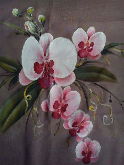 gambar gambar lukisan bunga  indah koleksi