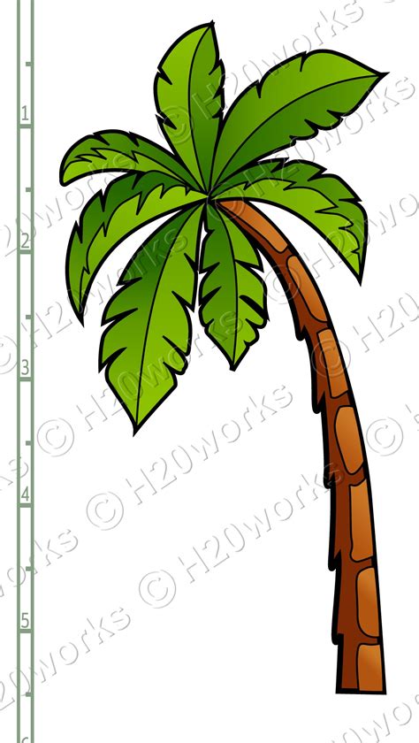 printable palm tree template  printable