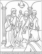 Joyful Mysteries Rosary 5th Glorious Joseph Thecatholickid 4th sketch template