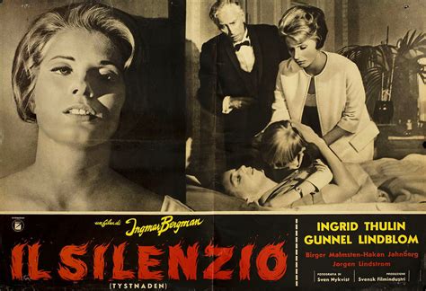 the silence original 1963 italian fotobusta movie poster posteritati