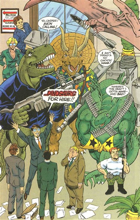 dinosaurs for hire issue 6 viewcomic reading comics online for free 2021