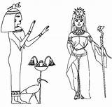 Prinsessen Kleurplaten Volwassenen Egyptische 1027 sketch template