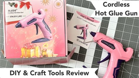 Cordless Hot Glue Gun Review Diy And Craft Tools Youtube