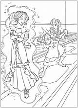 Elena Avalor Coloring Pages Disney Printable Template Kids sketch template