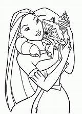 Pocahontas Coloring Pages Library Clipart Face sketch template