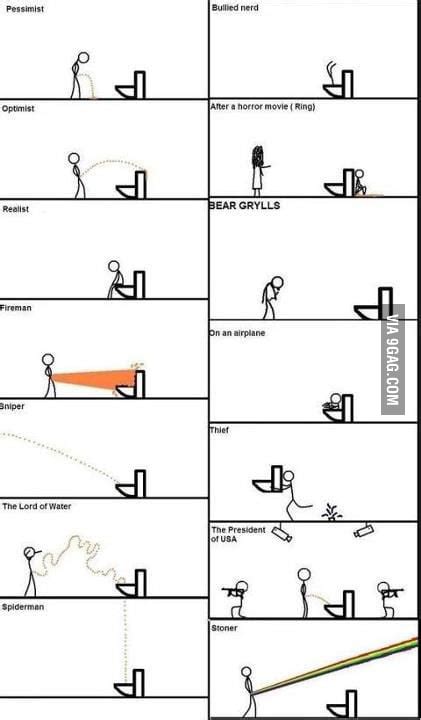 peeing positions 9gag