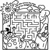 Coloring Pages Maze Kids Morning Ellie Magical Mazes Crayola Printable Ice Cream Book Color Print Games Advertisement Drawings Getdrawings Getcolorings sketch template