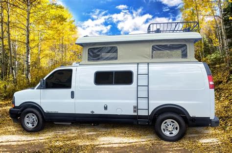 Chevy And Ford Camper Van Conversion Examples Penthouse Tops