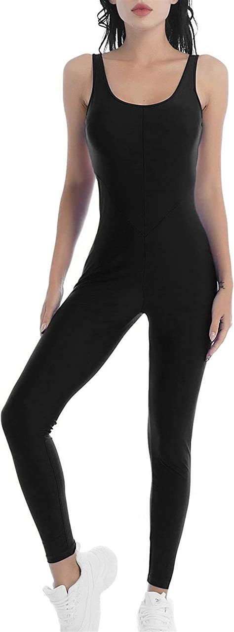 Yuumin Womens One Piece Jumpsuit Athletic Tracksuit