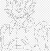 Ssj5 Coloring Pages Gogeta Toppng Elizabeth sketch template