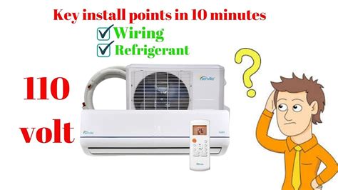 senville mini split installation key points    minutes  diy ductless install youtube
