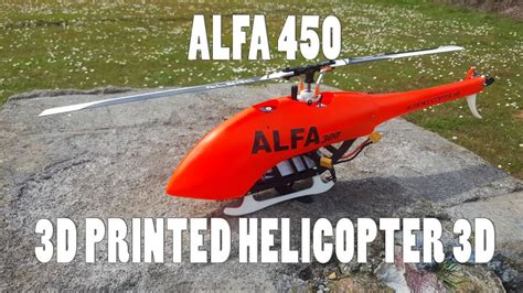 printed helicopter rc flying  youtube