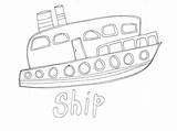 Colouring Transport Ship Travel Ks1 Bundle Ships Boats Teaching sketch template