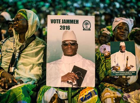 Gambian President Yahya Jammeh Declares State Of Emergency