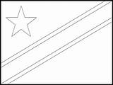 Congo Flags sketch template
