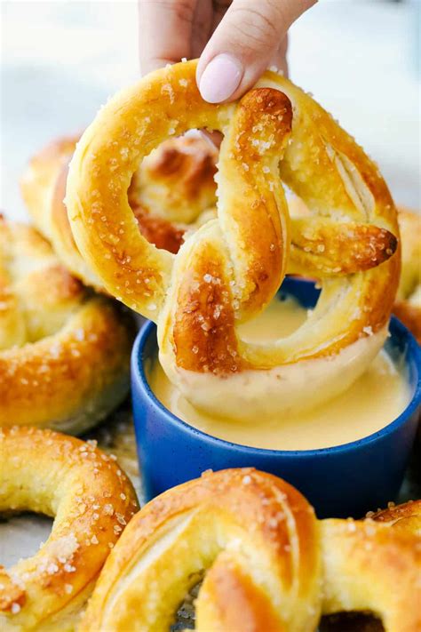 pretzels macios cozidos instrucoes passo  passo verissimo bar