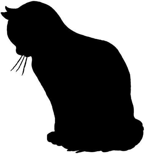 simple cat silhouette   simple cat silhouette png images  cliparts