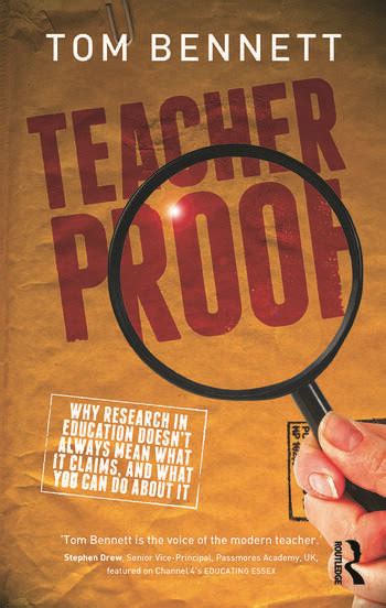 teacher proof  research  education doesnt     claims