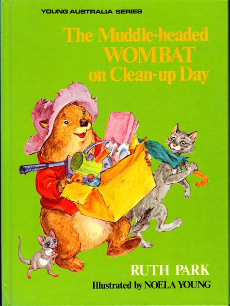 muddle headed wombat  clean  day  ruth park hardcover
