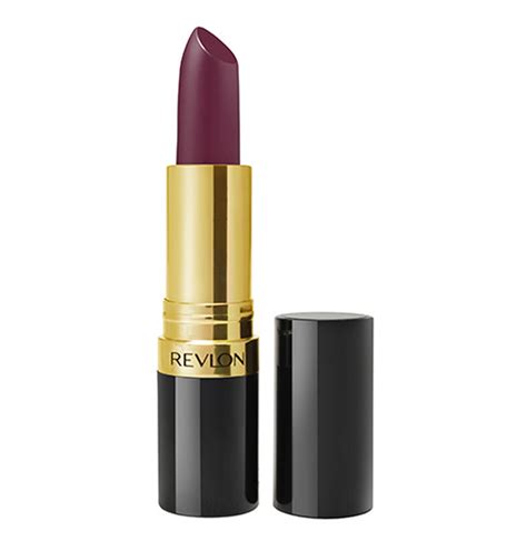 revlon super lustrous lipstick  naughty plum