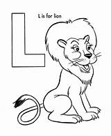 Coloring Lion Alphabet Pages Animal Letter Abc Activity Printable Abeceda Kids Animals Sheet Sheets Preschoolers Color Children Preschool Objects Print sketch template