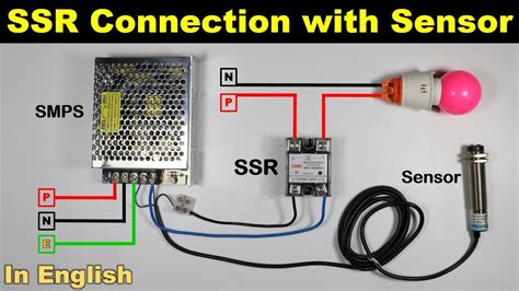 ssr connection  sensor solid state relay wiring youtube