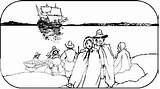 Coloring Jamestown Landing Colony Template 59kb 264px sketch template