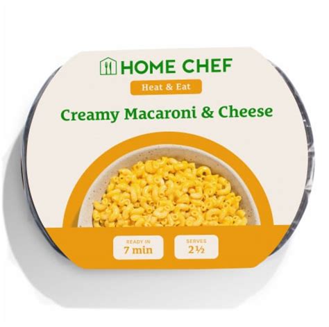 home chef heat and eat creamy macaroni and cheese 24 oz fry s food stores
