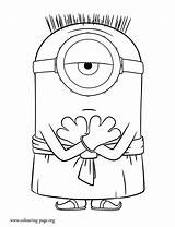 Minion Minions Coloring Pages Stuart Colouring Bob Egyptian Valentine Para Movie Enjoy Print Antoinette Marie Printable Clipart Shabbat Getcolorings Sheets sketch template